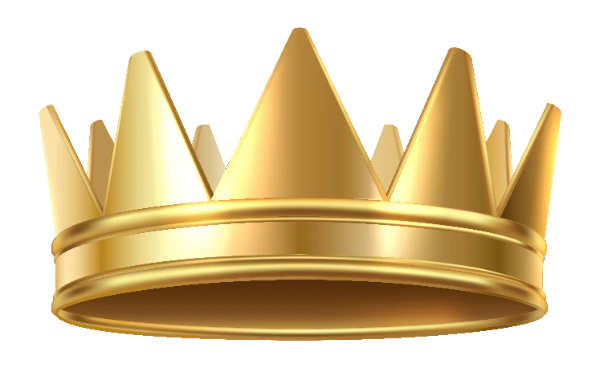 icône couronne dorée