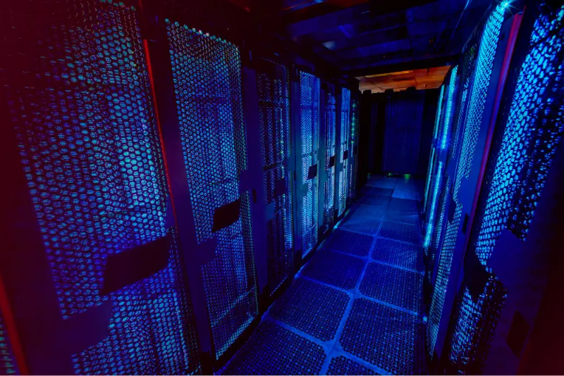 salle de serveurs data center