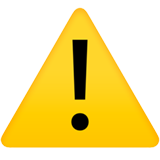 icône panneau avertissement exclamation noir sur triangle jaune